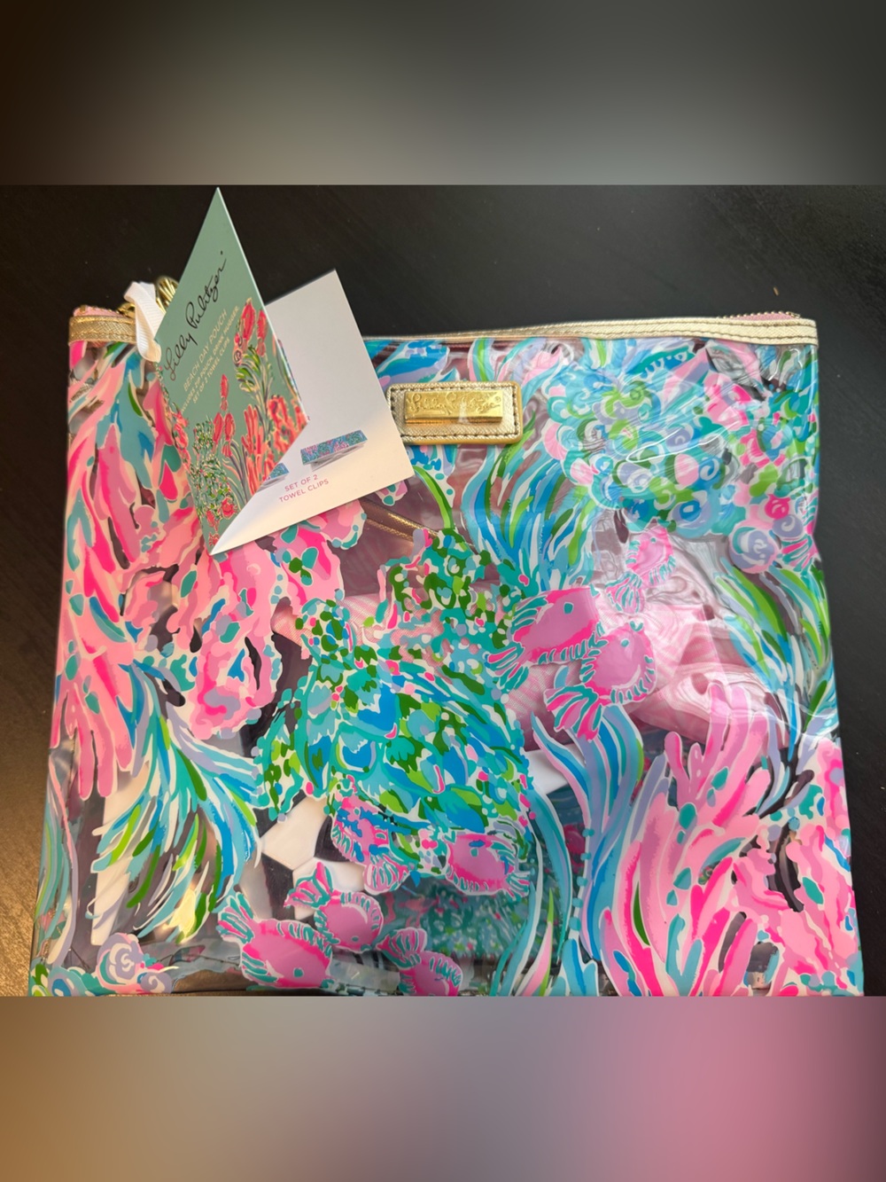 Lilly Pulitzer- Beach Day Pouch NWT